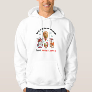 Sudadera Rudolph Gang, Rudolph dice Feliz Navidad