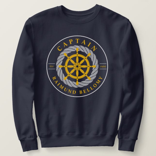 Sudadera Rueda de envío (Anverso del diseño)