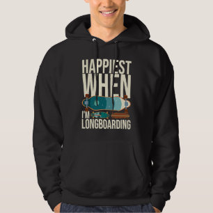 Sudadera Ruedas de patineta de longboard Longboarder Princi