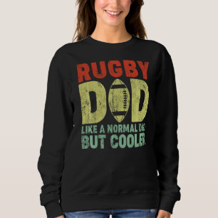 Sudadera Rugby Dad Como Un Padre Normal