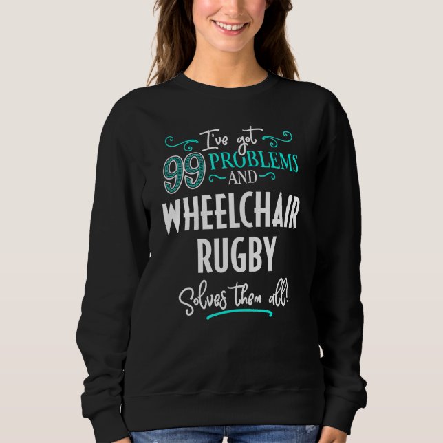Sudadera Rugby en silla de ruedas - Rugby en silla de rueda (Anverso)