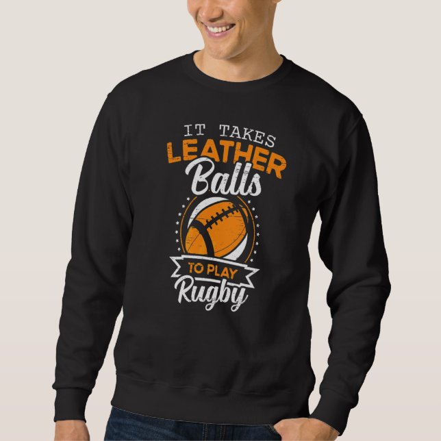 Sudadera Rugby Kids Player Rugby (Anverso)