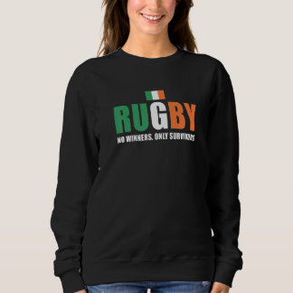 Sudadera Rugby No Winners Only Survivors Ireland Rugby  
