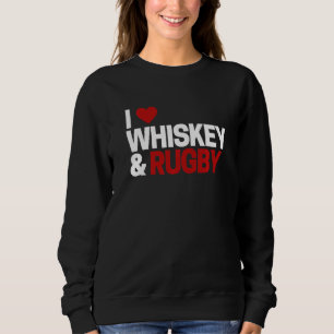 Sudadera Rugby Para Hombres Mujeres A Las Que Amo El Rugby 