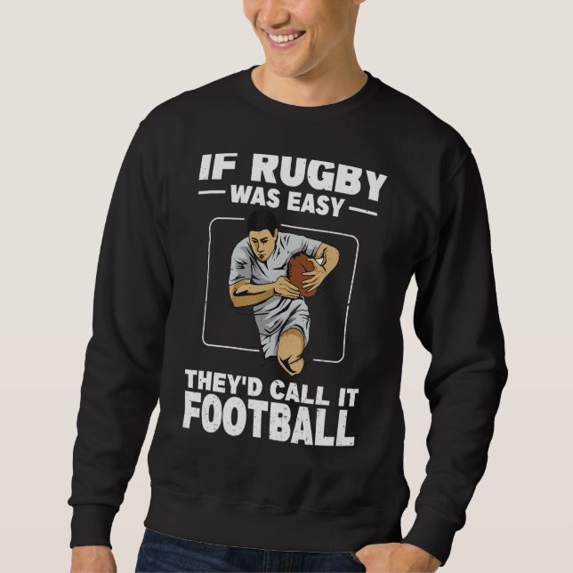 Sudadera Rugby Para Un Ventilador De Rugby (Anverso)