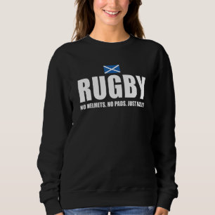 Sudadera Rugby Sin Cascos Sin Protecciones Solo Balones Rug