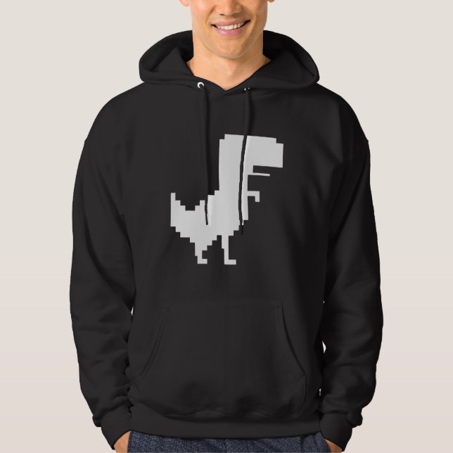 Sudadera Rugido de píxeles (Anverso)