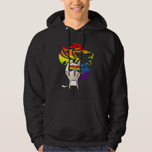 Sudadera Ruidosa Con Gato De Orgullo Cute Lgbt En Sungla Ar