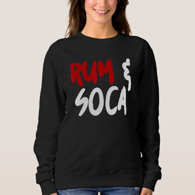 Sudadera Rum and Soca (Anverso)