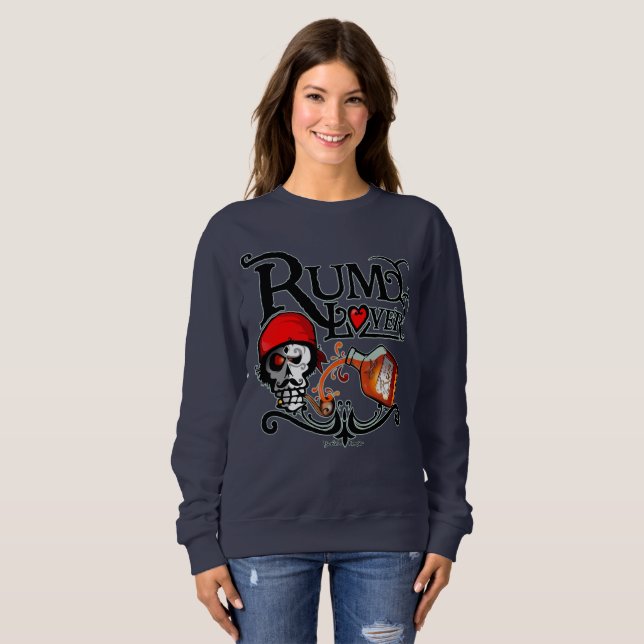 Sudadera Rum lover (Anverso completo)