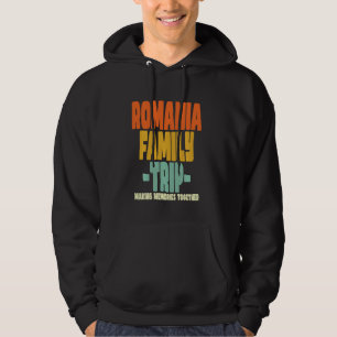 Sudadera Rumania: Vacaciones de viaje familiar en Rumania