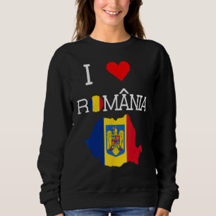Sudadera Rumano Me encanta Rumania