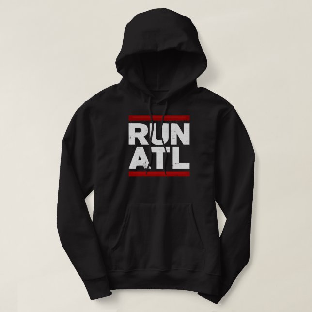 Sudadera RUN ATL - Atlanta NBA (Diseño del anverso)