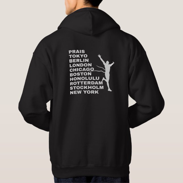 Sudadera Running Marathon Citys  (Reverso)