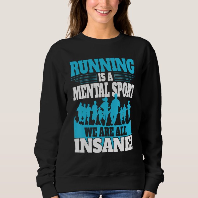 Sudadera Running men Marathoner Runner Coach XC Running (Anverso)