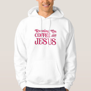 Sudadera Running on Jesus & Coffee
