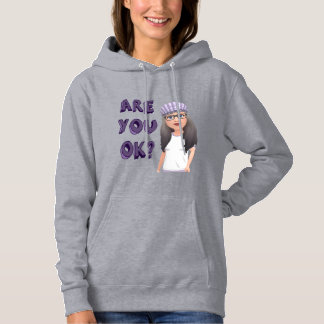 Sudadera RUOK-Loto suave lila