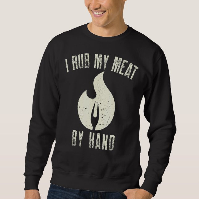Sudadera Rupito Mi Carne A Mano Parrillada De Barbacoa Y Sm (Anverso)
