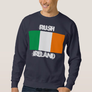 Sudadera Rush, Irlanda con bandera irlandesa