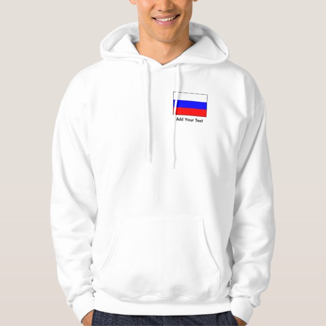 Sudadera Rusia - Bandera rusa (Anverso)