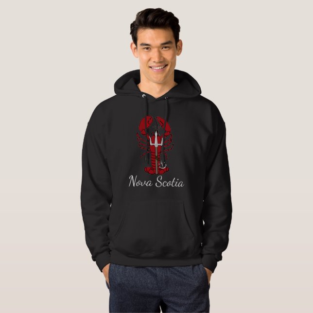 Sudadera Ruta del faro de Nova scotia hoodie (Anverso completo)