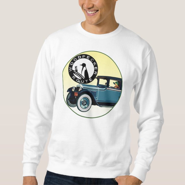 Sudadera Ruta del pájaro carpintero Ruta Nacional Automátic (Anverso)