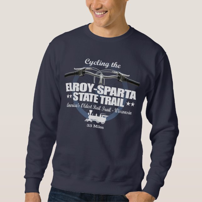 Sudadera Ruta Estatal Elroy-Sparta (H2) (Anverso)