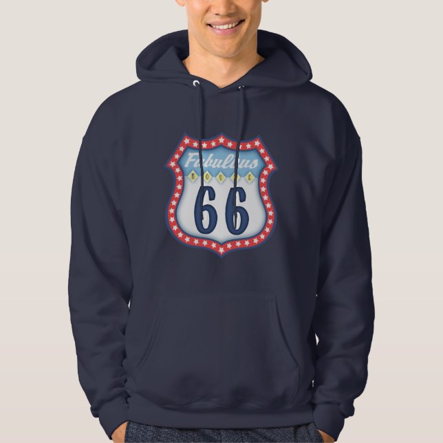 Sudadera Ruta fabulosa 66 (Anverso)
