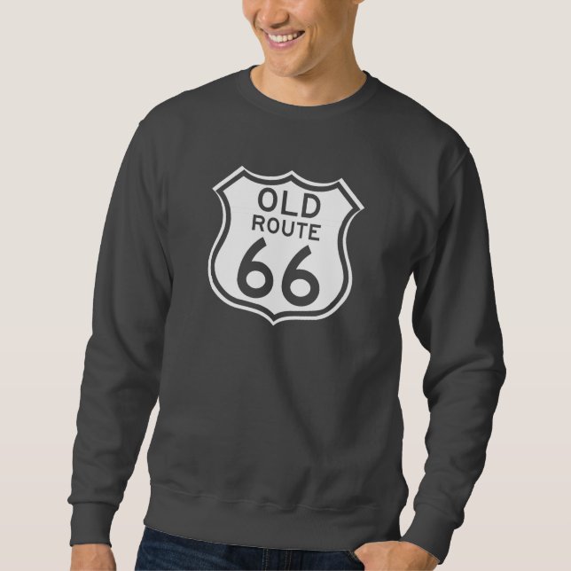 Sudadera Ruta vieja 66 (Anverso)