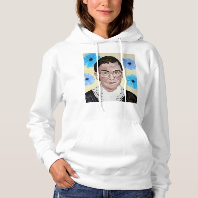 Sudadera Ruth Bader Ginsburg las mujeres notorias de RBG (Anverso)