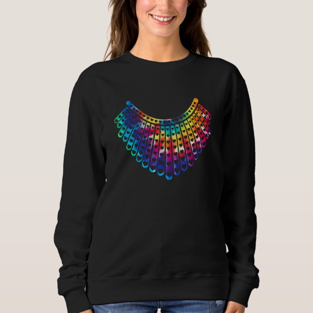 Sudadera Ruth me envió collar de mujeres derechos de la muj (Anverso)