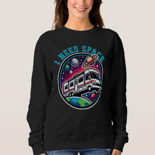 Sudadera RV divertida Necesito un viaje de camping divertid