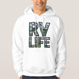 Sudadera RV Life Adventure Camper Road Tripography Typograp