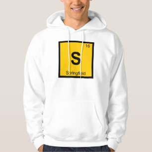 Sudadera S - Tabla Periódica de Química de la Ciudad de Spr
