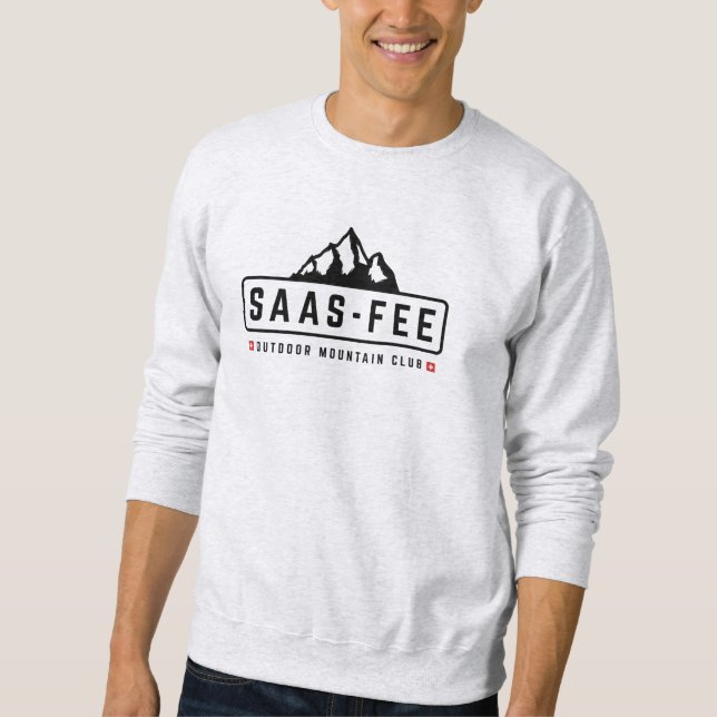 Sudadera Saas-Fee Suiza al aire libre   (Anverso)