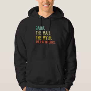 Sudadera Saba El Hombre El Mito La Mala Influencia Retro