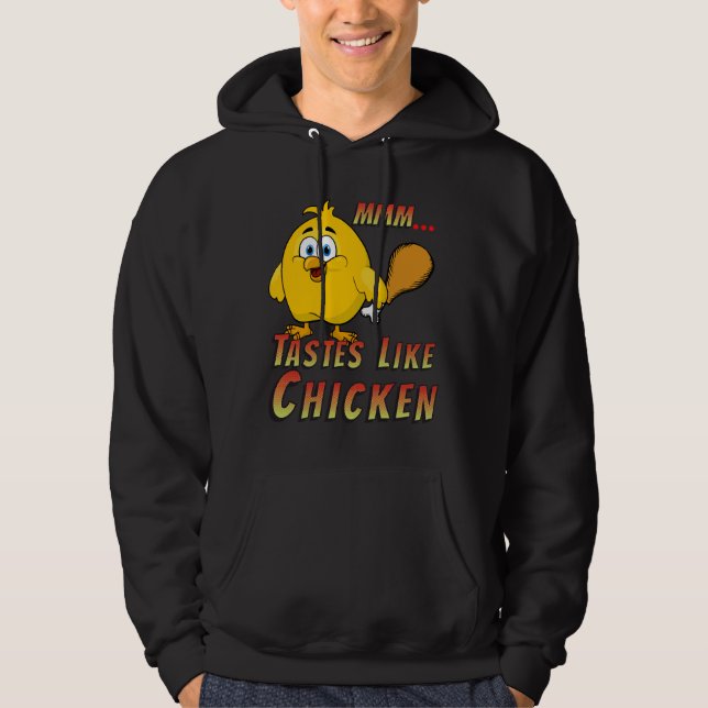 Sudadera Sabe como pollo (Anverso)