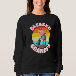 Sudadera Sabiduría de la vejez del abuelo Mens Bendición de