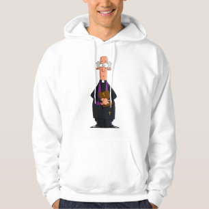 Sudadera Sacerdote sosteniendo Biblia Personaje Clero IFunn