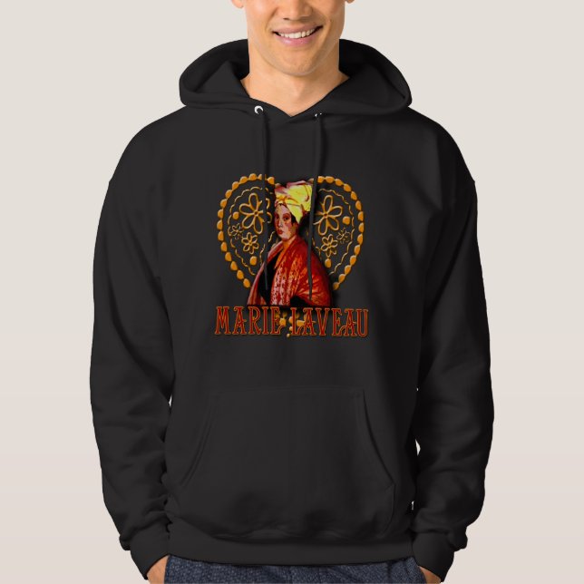 Sudadera Sacerdotisa del vudú de Marie Laveau alta (Anverso)