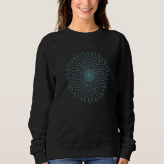 Sudadera Sacred Geometry Fractal PatternsArt Good Vibe Mant