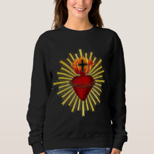 Sudadera SACRED HEART of JESUS Tattoo for Men Women