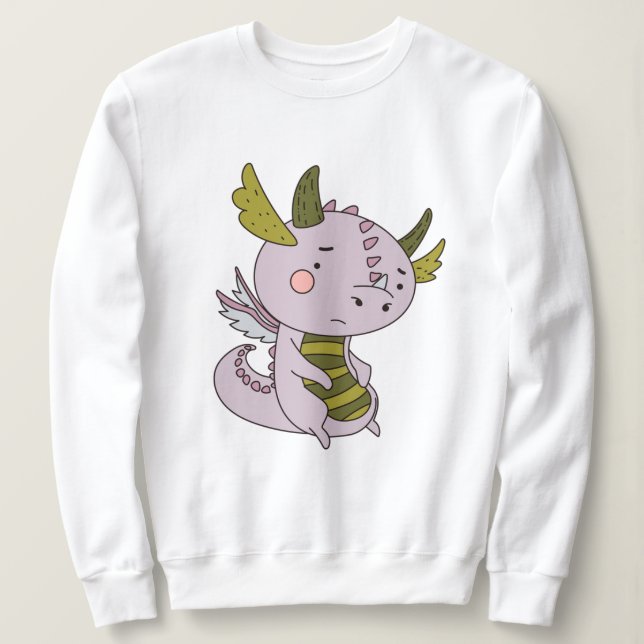 Sudadera Sad Dragon (Anverso del diseño)