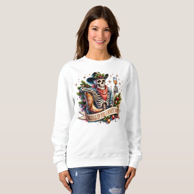 Sudadera Saddle Up For A Rowdy 2025 (Anverso completo)