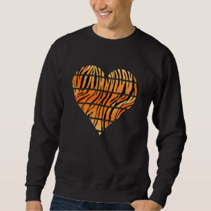 Sudadera Safari Africano Corazón Amor Vida Silvestre Animal