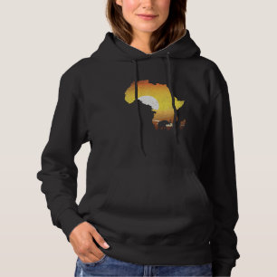 Sudadera Safari de África Animal Sabana Elefante del Sol