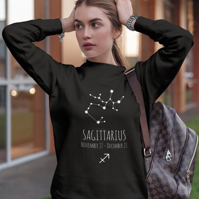 Sudadera Saggitarius | Personalized Zodiac Constellation (Subido por el creador)