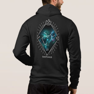 Sudadera Sagittarius Constellation Zodiac Symbol Zip Hoodie