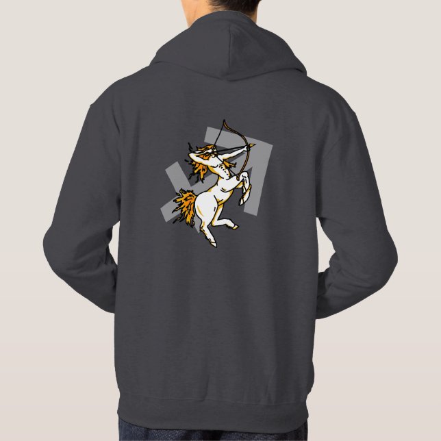 Sudadera Sagittarius La astrología Archer significa trotamu (Reverso)