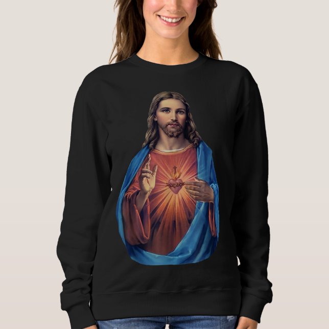 Sudadera Sagrado Corazón de Jesús (Anverso)